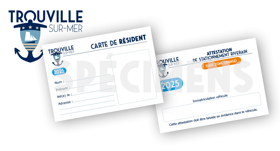 Cartes (résident, stationnement…)